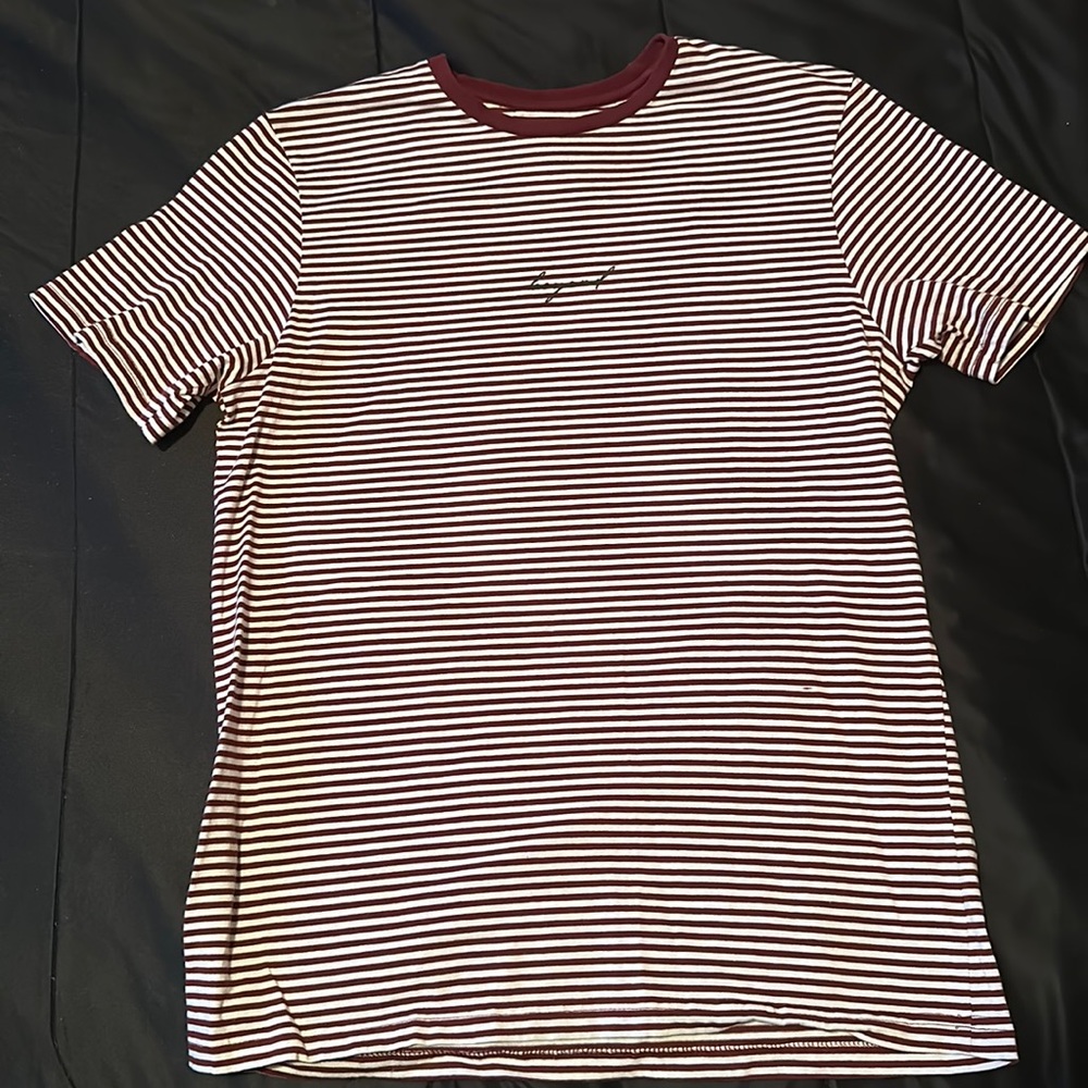 Men striped tee